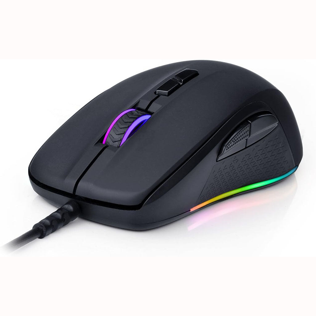 Redragon M718 Black 10000 DPI RGB Gaming Mouse Redragon