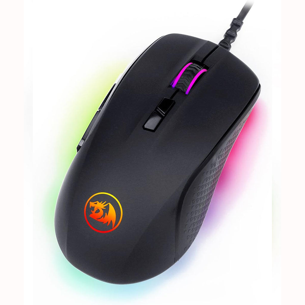 Redragon M718 Black 10000 DPI RGB Gaming Mouse Redragon