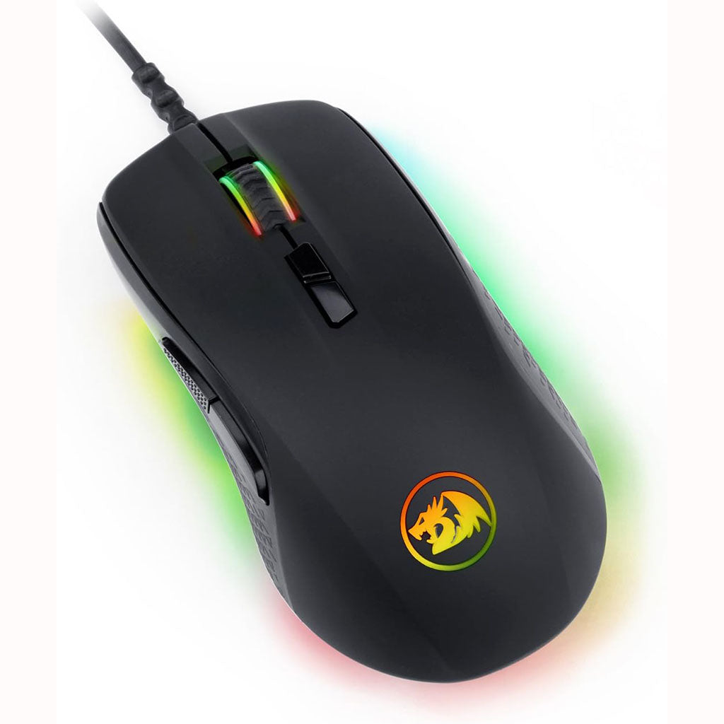 Redragon M718 Black 10000 DPI RGB Gaming Mouse Redragon