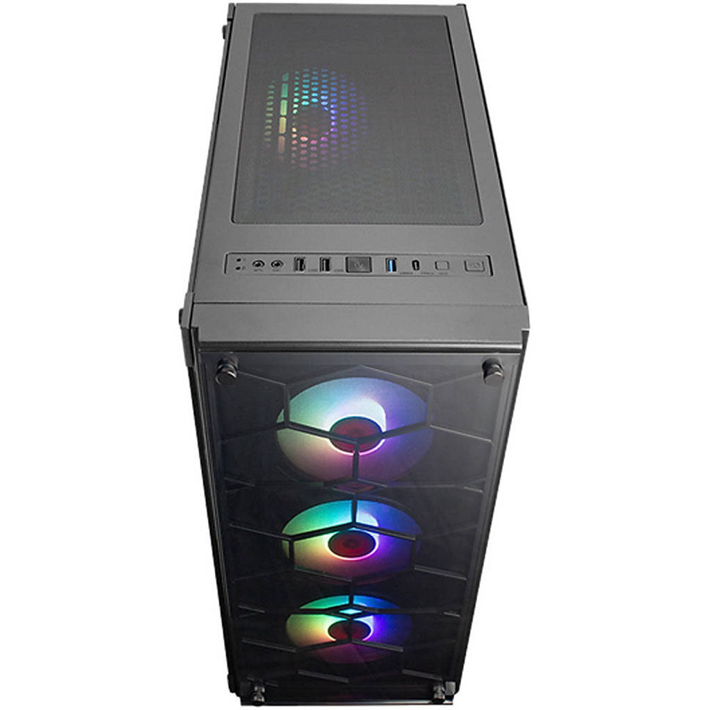 Redragon Wheel Jack GC-606 Black Game Case With 3RGB Fan Redragon