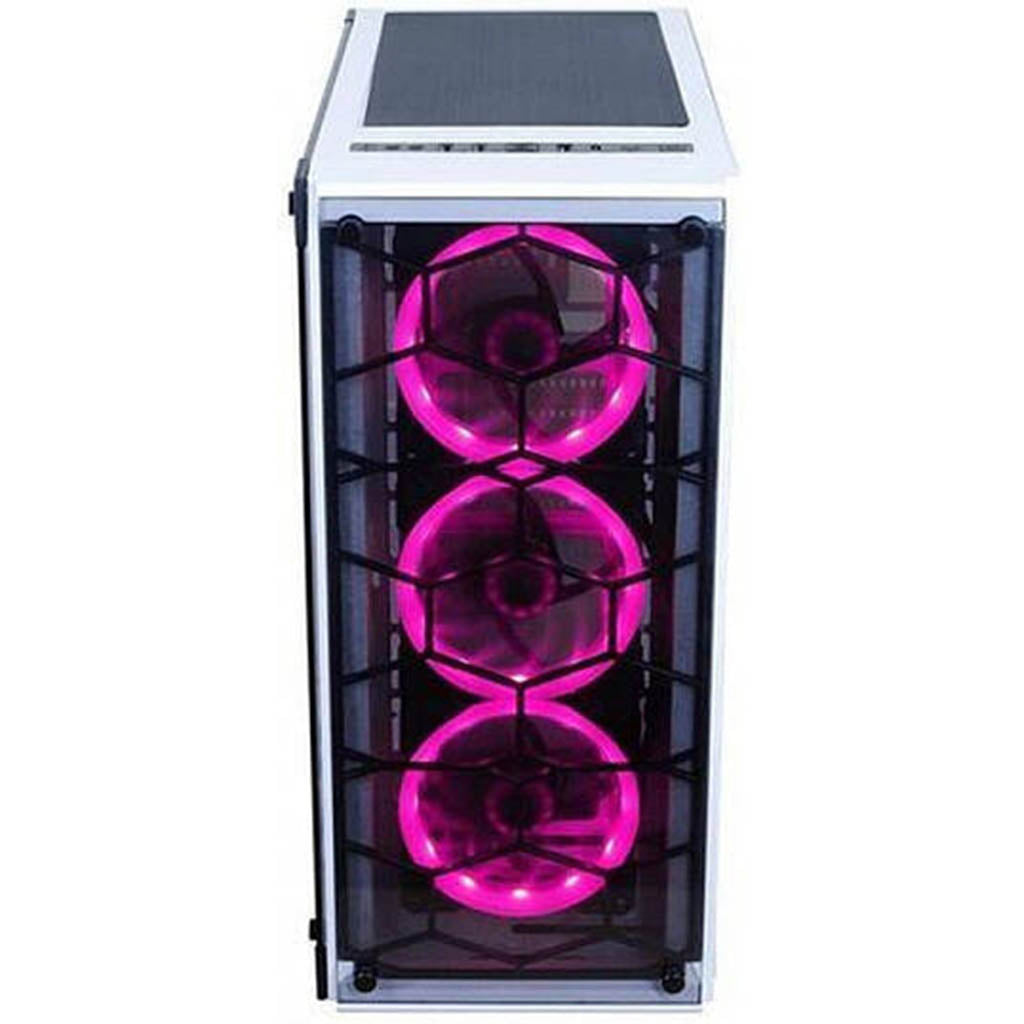 Redragon Wheel Jack GC 606 White Game Case With 3RGB Fan Redragon