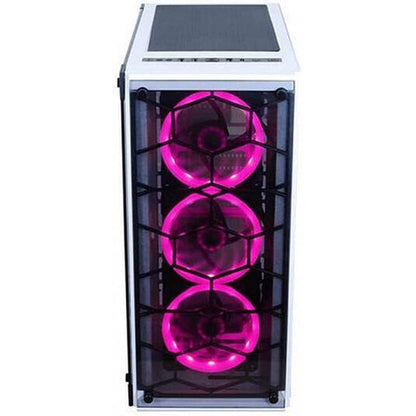 Redragon Wheel Jack GC 606 White Game Case With 3RGB Fan Redragon