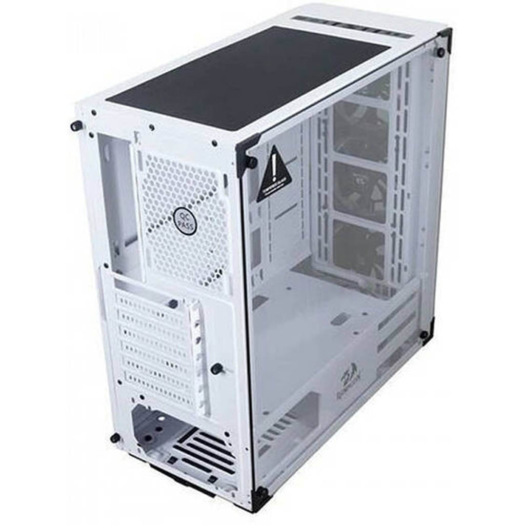 Redragon Wheel Jack GC 606 White Game Case With 3RGB Fan Redragon