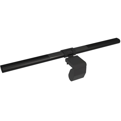 Redragon gml 113 black monitor light bar with a round, elongated design and adjustable clip mount