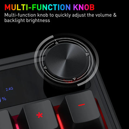 Redragon VOLCANO K526 PRO 104 Keys Mechanical-Feel Keyboard