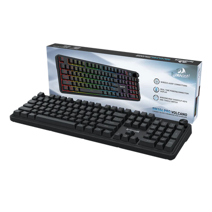 Redragon VOLCANO K526 PRO 104 Keys Mechanical-Feel Keyboard