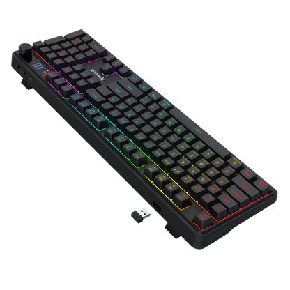 Redragon VOLCANO K526 PRO 104 Keys Mechanical-Feel Keyboard