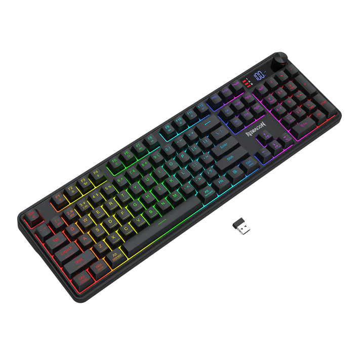 Redragon VOLCANO K526 PRO 104 Keys Mechanical-Feel Keyboard