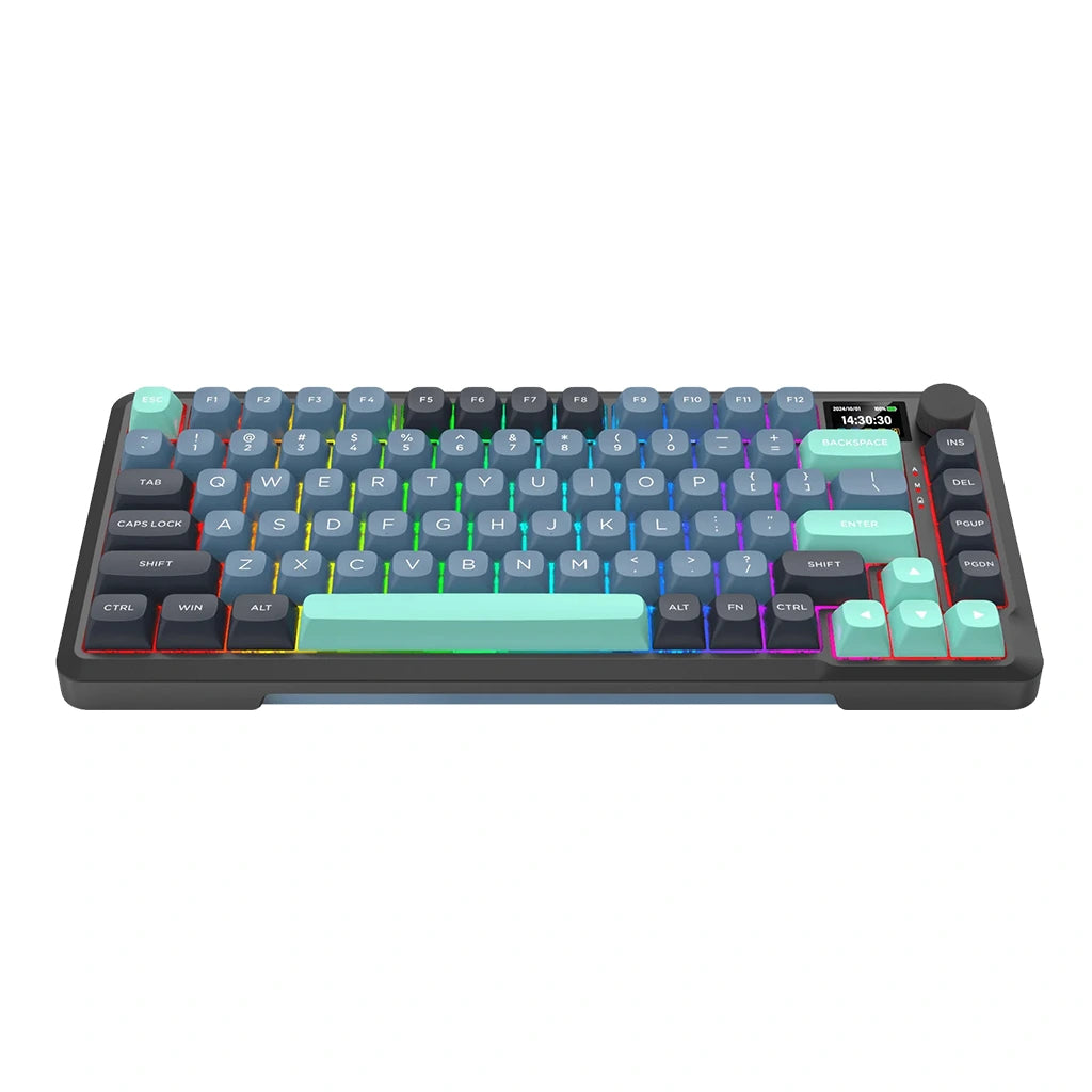 Redragon Behemoth K724 Pro Wireless RGB Mechanical Keyboard with LCD Screen