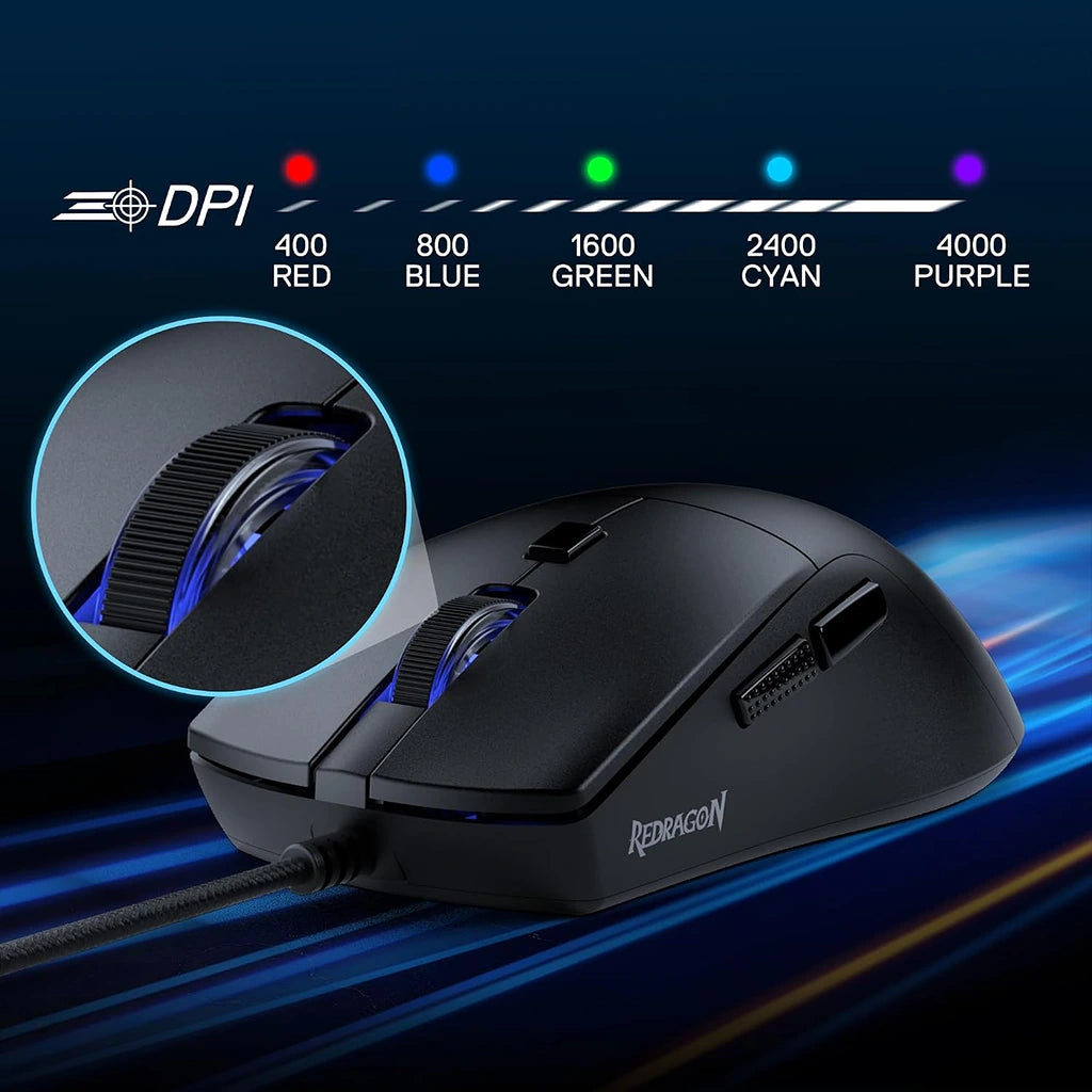 Redragon Azzmach M618 Lite Lightweigt Wired Gaming Mouse