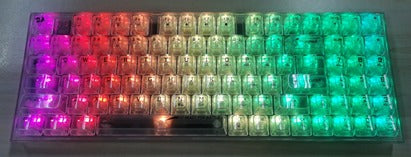 Redragon K658 Irelia Pro Wired & 2.4g & Bt Mechanical Keyboard Rgb Black Crystal