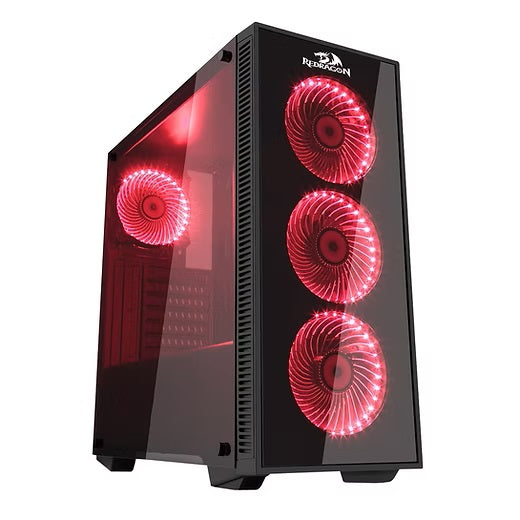 Redragon Sideswipe Pro GC 601 RGB Tempered Glass Gaming PC Case Redragon