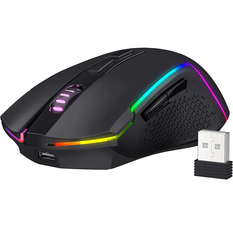 Trident Pro M693 RGB Wired, Wireless, And Bluetooth Mouse