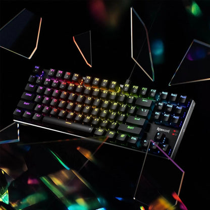 Redragon K660 (K556 TKL) RGB Linear Quiet Red Switch Wired Gaming Keyboard