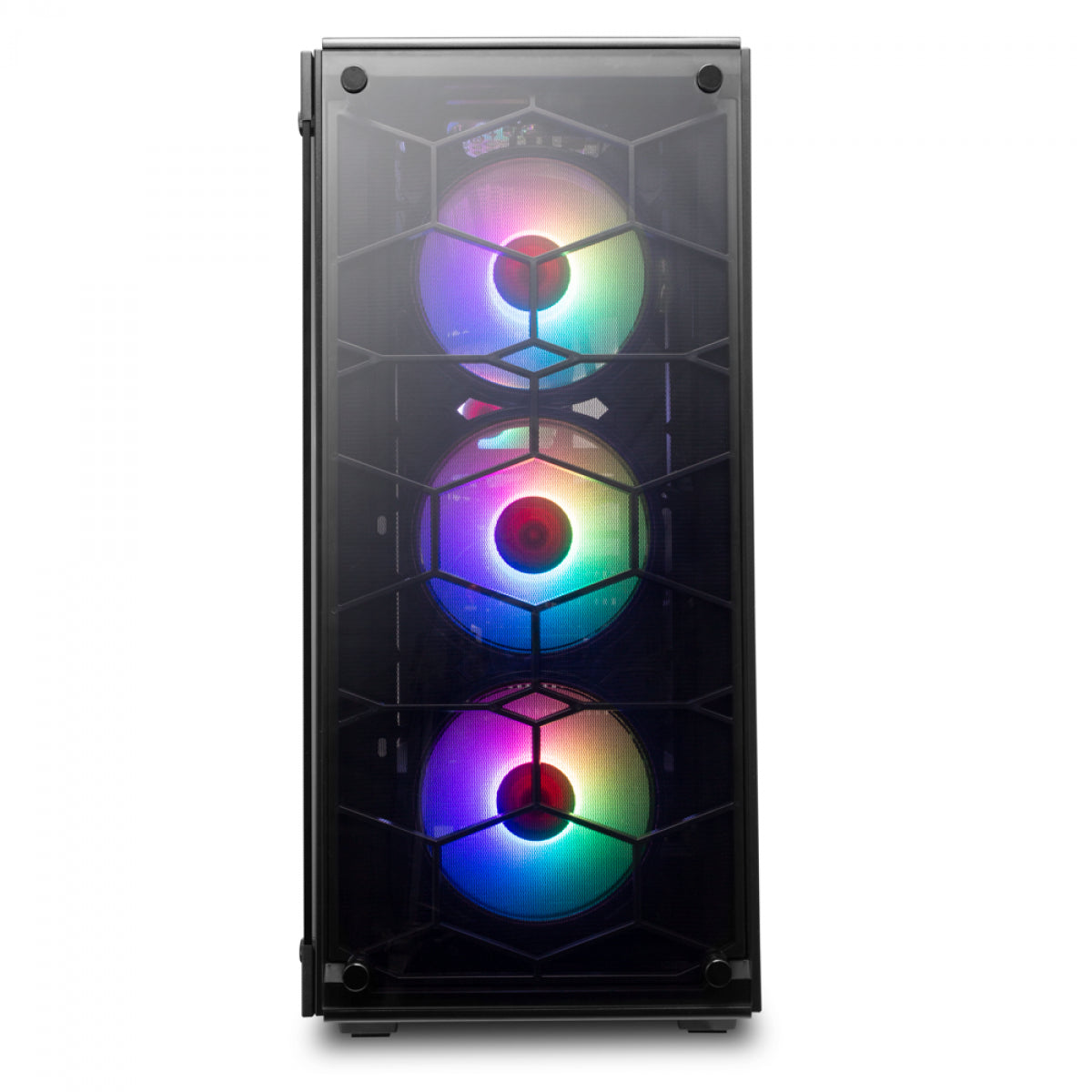 Redragon Wheel Jack Gc-606 Black Game Case With  3rgb Fan