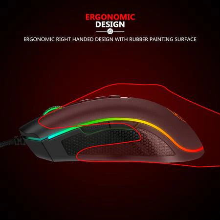 Redragon M711-FPS Cobra Flawless sensor RGB Gaming Mouse