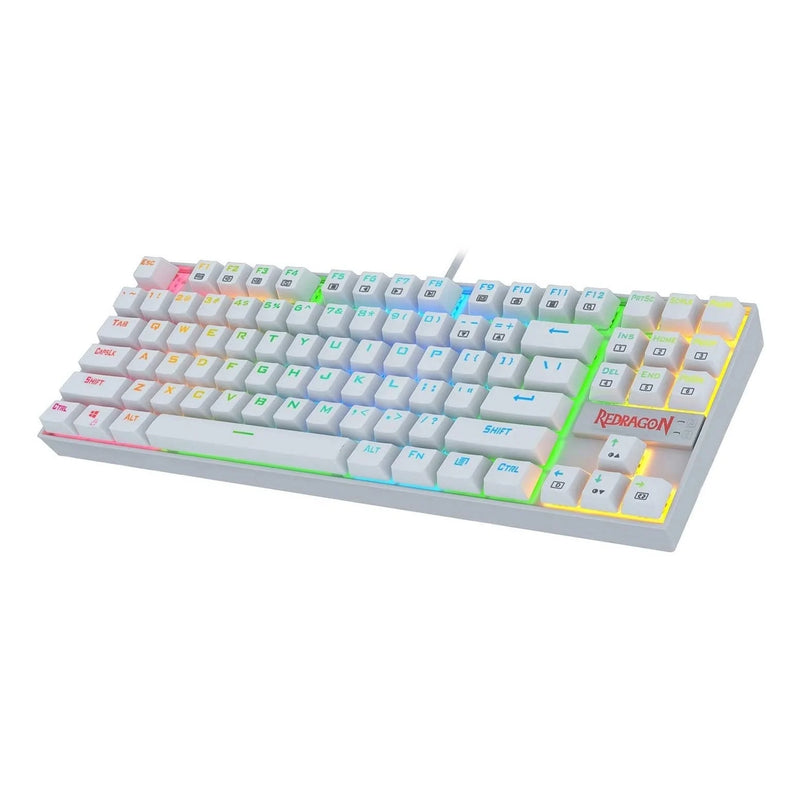 Redragon K552 Kumara (White RGB) Mechanical Gaming Keyboard