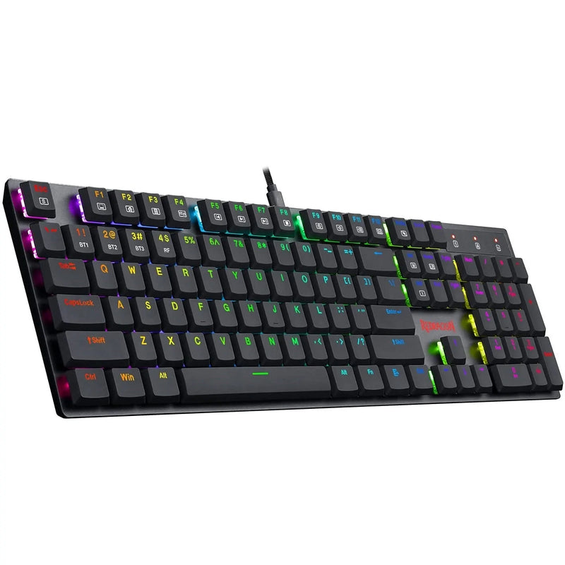 Redragon K535 Wired, Bluetooth Mechanical Gaming Keyboard, RGB Backlit