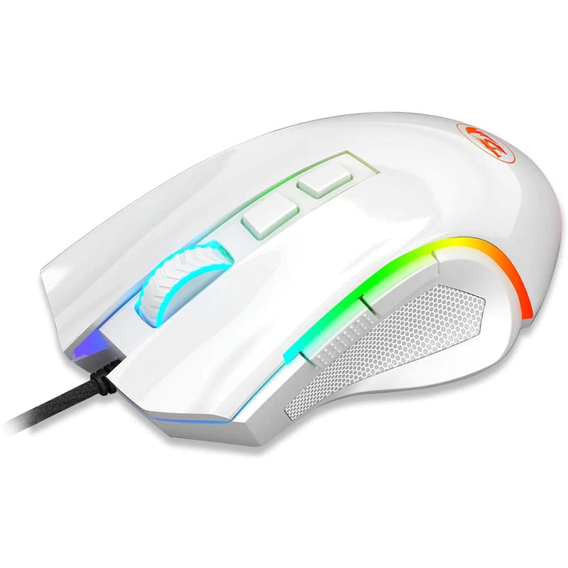 Redragon M607 White Griffin 7200 DPI RGB Gaming Mouse