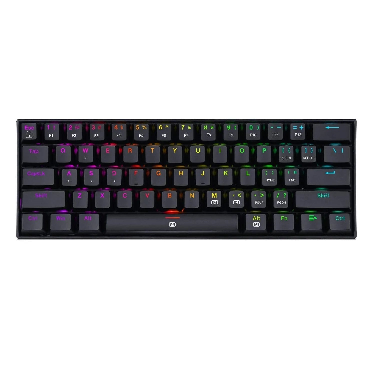 Redragon K630 Dragonborn RGB Black Wired Gaming Keyboard