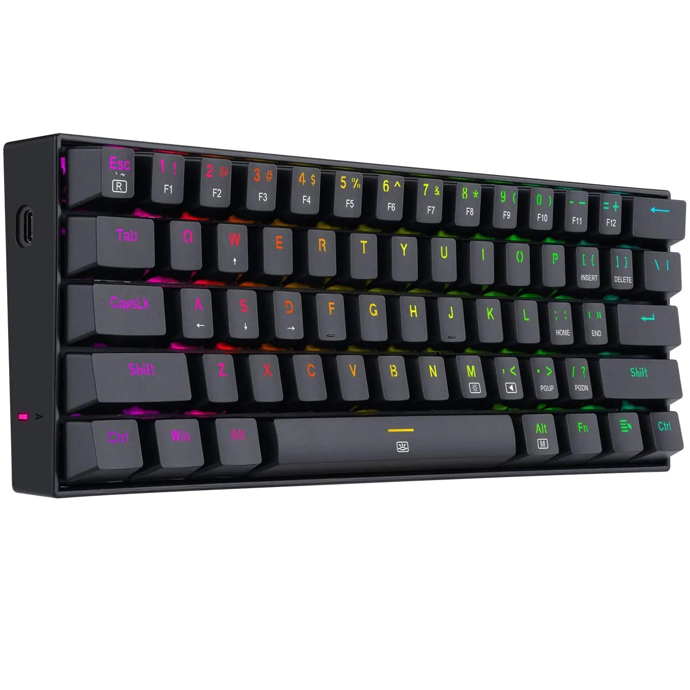 Redragon K630 Dragonborn RGB Black Wired Gaming Keyboard
