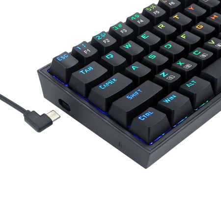 Redragon K631 Castor 65% Wired RGB Gaming Keyboard