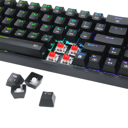Redragon K628 Pollux 75% Wired RGB Gaming Keyboard