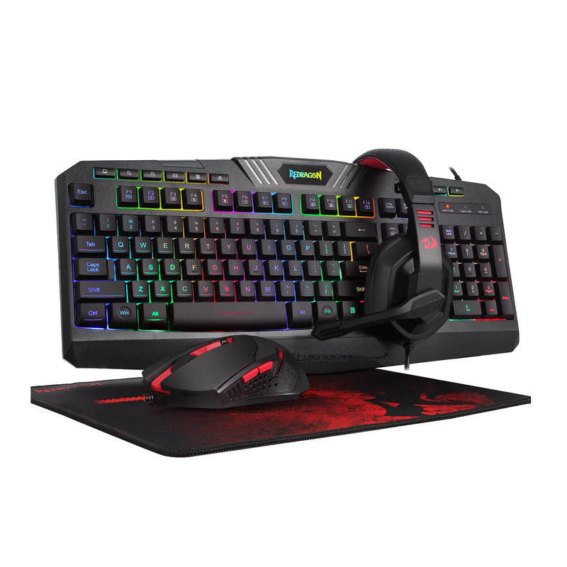 Redragon S101 BA-2 Wired Gaming 4 in 1 Combo