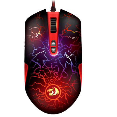 Redragon M701 Lavawolf 3500 DPI Optical Gaming Mouse