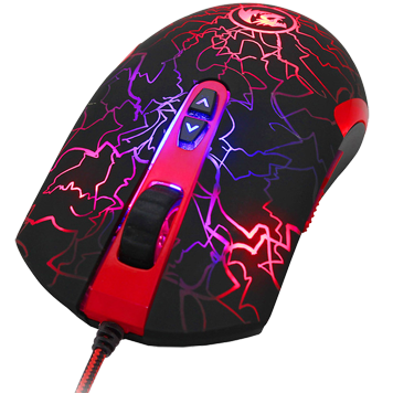 Redragon M701 Lavawolf 3500 DPI Optical Gaming Mouse