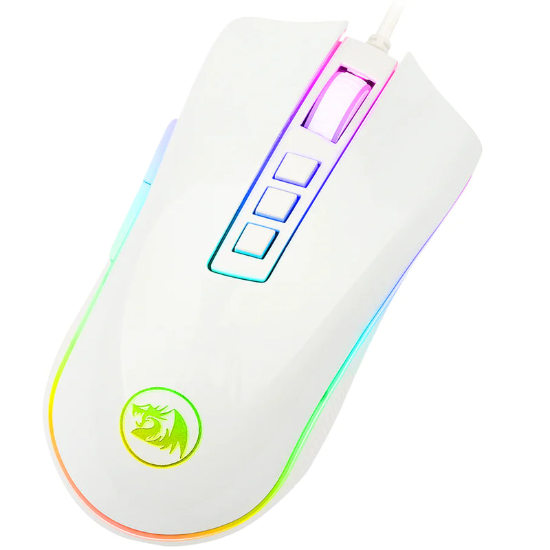 Redragon M711 White Cobra RGB Gaming Mouse