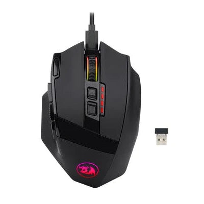 Redragon M801-P RGB Sniper Pro Dual Mode Wireless/ Wired Gaming Mouse
