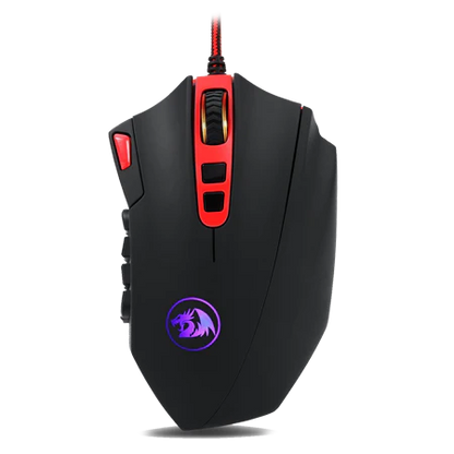 Redragon M901 Perdition 24000DPI MMO Mouse LED RGB Wired Gaming Mouse