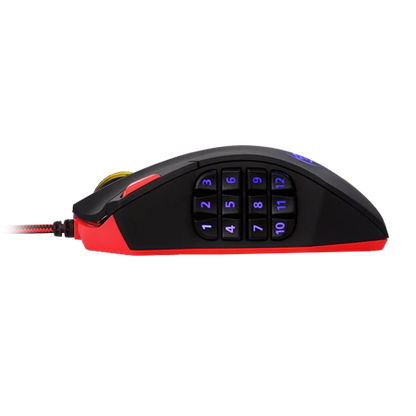 Redragon M901 Perdition 24000DPI MMO Mouse LED RGB Wired Gaming Mouse