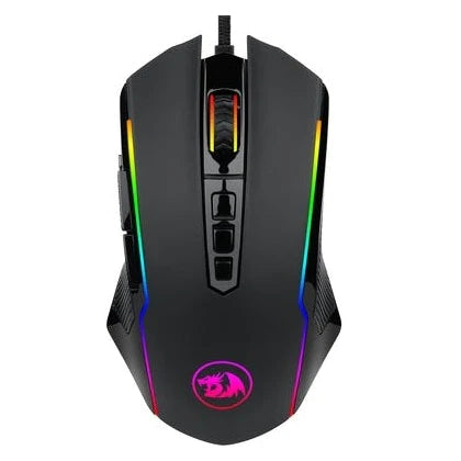 Redragon M910 Ranger Chroma Gaming Mouse With 16.8 Million Rgb Backlit, 9 Programmable Buttons, Up To 12400 Dpi User Adjustable