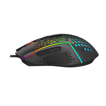Redragon M987 Lightweight Honeycomb Gaming Mouse Rgb Backlit Wired 6 Buttons Programmable With 12400 Dpi For Windows Pc Computer