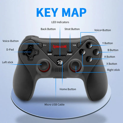 Redragon G812 Ceres Wireless Gamepad
