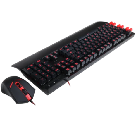 Redragon S102-1 Yaksa Gaming Keyboard And Nemeanlion Wired Gaming Mouse Combo