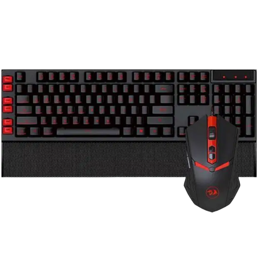 Redragon S102-1 Yaksa Gaming Keyboard And Nemeanlion Wired Gaming Mouse Combo