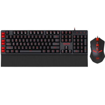 Redragon S102-1 Yaksa Gaming Keyboard And Nemeanlion Wired Gaming Mouse Combo