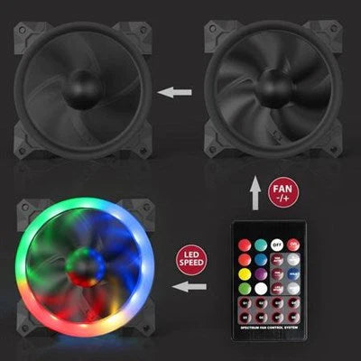 Redragon GCF008 Computer Case 120mm PC Cooling Fan