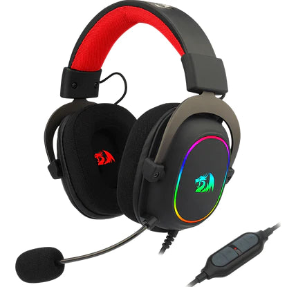 Redragon H510 Zeus-X RGB Wired Gaming Headset - 7.1 Surround Sound Usb Powered For Pcps4ns