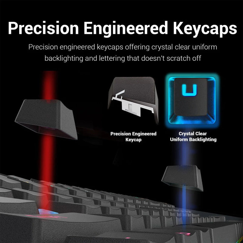 Redragon K599 - KRS Deimos Wireless Mechanical Gaming Keyboard
