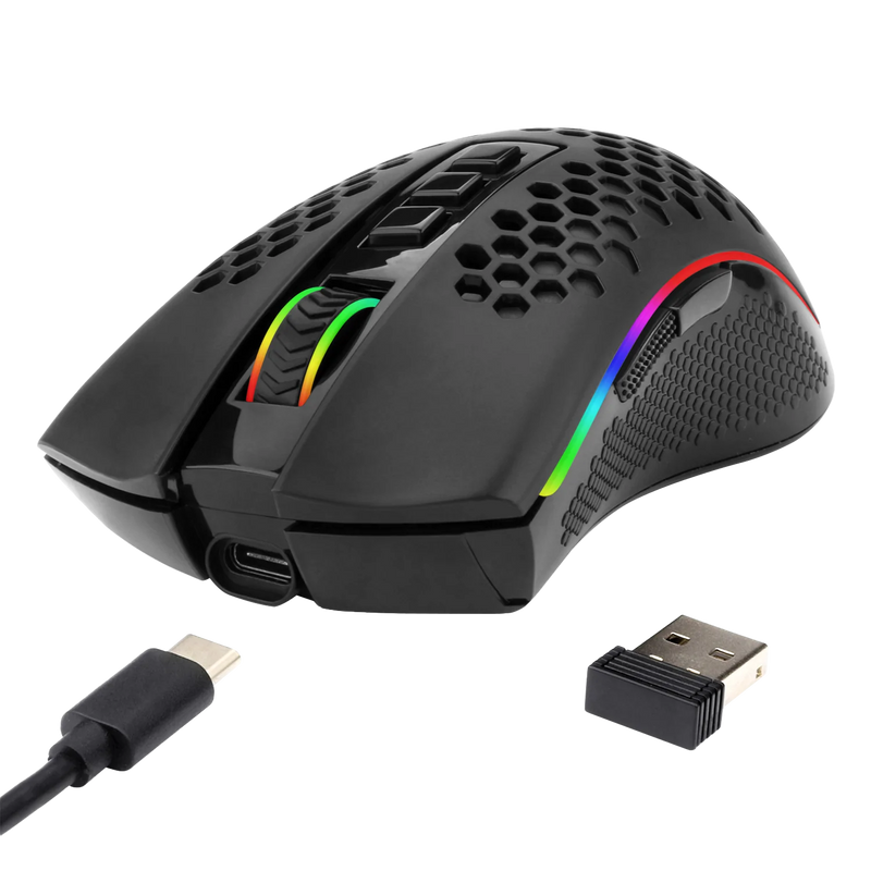 Redragon M808-KS Storm Pro RGB Wireless Gaming Mouse