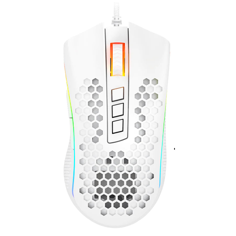 Redragon M988 White RGB Storm Elite Gaming Mouse