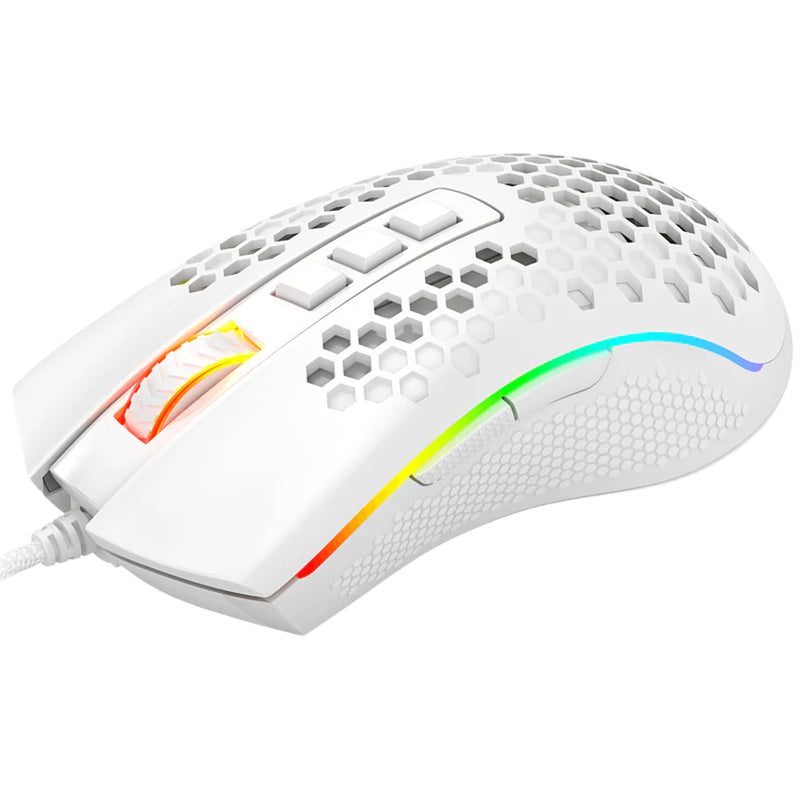 Redragon M988 White RGB Storm Elite Gaming Mouse
