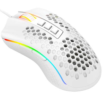 Redragon M988 White RGB Storm Elite Gaming Mouse