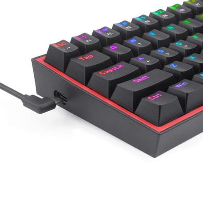 Redragon K616 RGB Fizz Pro Black Wireless/Wired Mechanical Gaming Keyboard