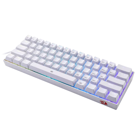 Redragon K630 RGB White Wired Mechanical Gaming Keyboard